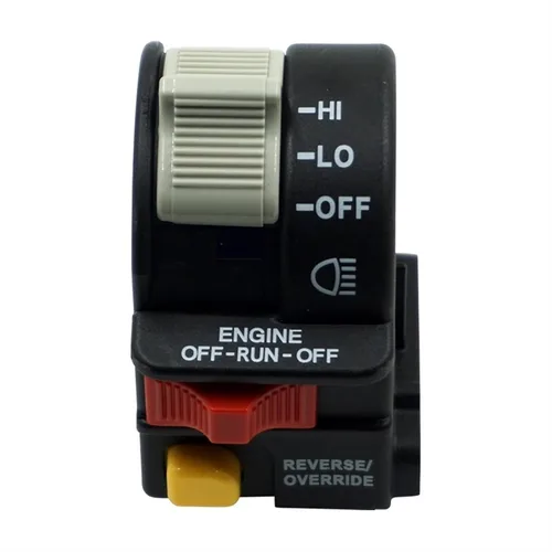 Vista 6 de RAYANA Faro delantero izquierdo para manillar Hi/Lo Beam Light/Kill Switch compatible con Polaris Magnum 325 330 500 Scrambler 500 Sportsman 400 500