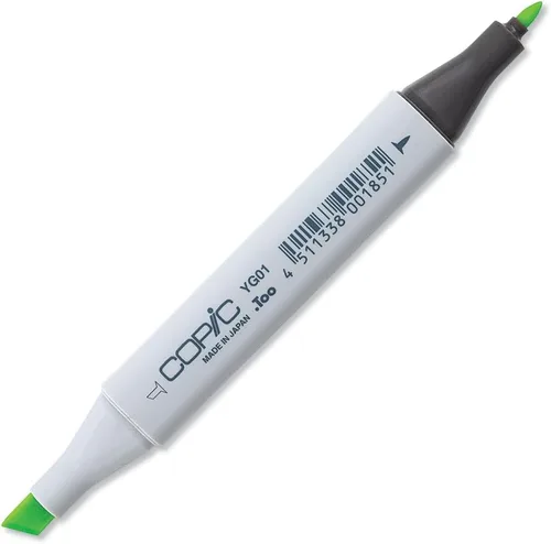 Vista 14 de Copic Marcador de alcohol clásico de doble punta, B21-Copic, azul bebé