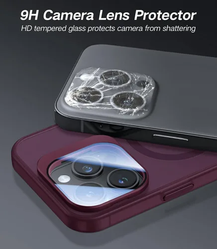 Vista 96 de VOFATA [Protección Completa Mejorada de la Cámara] para Funda iPhone Air con Cubierta de Cámara con Soporte [Compatible con MagSafe][Protección