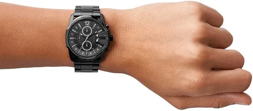 Vista 2 de Diesel - Master Chief - Reloj de cuarzo con cronógrafo de acero inoxidable para hombre