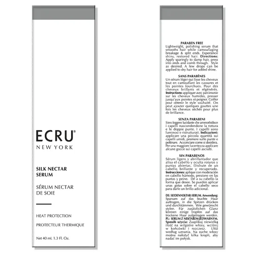Vista 2 de ECRU NEW YORK Serum de néctar de seda 1.3oz