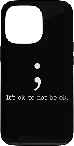Vista 10 de Funda de regalo con cita de punto y coma para iPhone 17