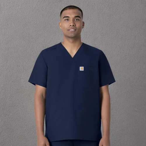 Vista 10 de Carhartt Scrubs C16113 Force Modern Fit V-Neck Top