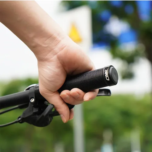 Vista 8 de Empuñaduras de bicicleta de montaña MTB Grips para bicicleta de montaña MTB BMX, negro