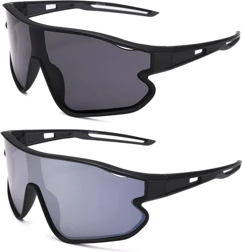 Vista 24 de Gafas de sol de béisbol para niños, gafas de sol de béisbol juveniles para niños y niñas, pantallas deportivas de sóftbol de 6 a 14 años