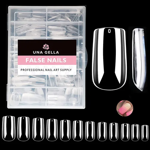 Vista 16 de UNA GELLA No necesita lámpara de pegamento sólido para uñas a presión: uñas acrílicas súper fuertes semi pegamento de uñas gel de curado rápido 0.3