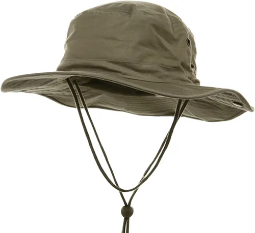 Vista 2 de MG - Gorro de sarga de algodón cepillado para hombre