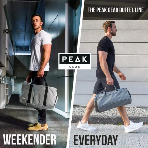 Vista 7 de Weekender Duffel - Parent, Gris), Duffel-P