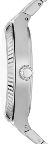 Vista 3 de Fossil Reloj de tres manecillas de acero inoxidable Serena para mujer, plateado, 38 mm, Scarlette
