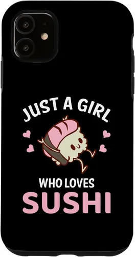 Vista 5 de Funda para iPhone 15 Just A Girl Who loves sushi Japanese Food Sushi