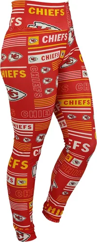 Vista 36 de Zubaz NFL Mallas para mujer de longitud completa de cintura alta básica 1.0