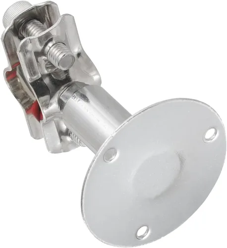 Vista 3 de Abrazadera de soporte de tubo de acero inoxidable ajustable, soporte de montaje en pared para tubo de 1/2 pulgada