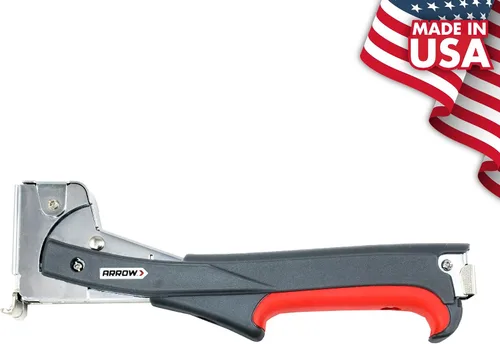 Vista 10 de Arrow HTX50 - Grapadora manual profesional para construcción y aislamiento, mango de agarre ergonómico, cargador de carga trasera de doble
