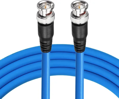 Vista 20 de Superbat Cable SDI 3G/6G/12G de 1 pie BNC Jumper Belden 1694A, compatible con video HD-SDI/3G-SDI/4K/8K, para convertidor de cámaras, cable SDI