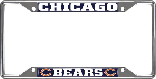 Vista 21 de FANMATS Marco de matrícula NFL unisex para adultos