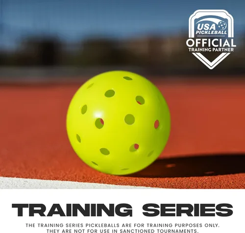 Vista 9 de Franklin Sports Pickleballs de entrenamiento - Pickleballs de entrenamiento para principiantes + práctica de habilidades - Bolas de pickleball al