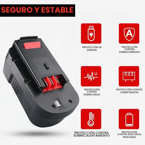 Vista 3 de Paquete de 2 unidades de batería de repuesto de 3.6 Ah HPB18 para Black and Decker, 18 V Ni-Mh, compatible con HPB18-OPE 244760-00 A1718 FS18FL