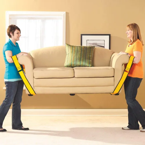 Vista 3 de SuperSliders - Correas de levantamiento y mudanza Pro-lifter.