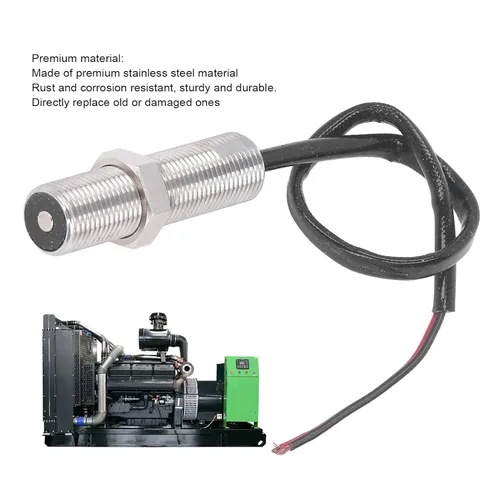 Vista 2 de Sensor de velocidad del motor MSP6719, generador de acero inoxidable Accesorios de recogida magnética del motor de recogida del motor sensor