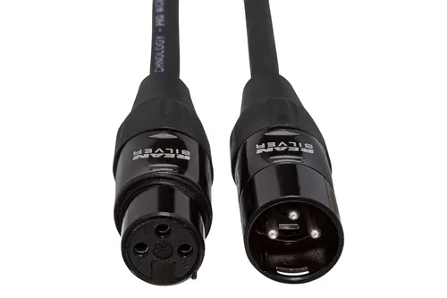 Vista 2 de Hosa Cable de micrófono HMIC-005 Pro, REAN XLR3F a XLR3M, 5 pies