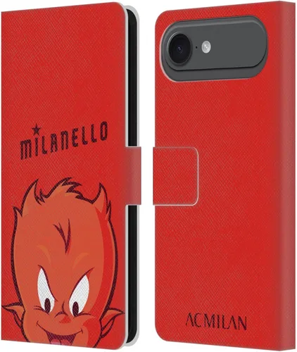 Vista 125 de Head Case Designs Officially Licensed AC Milan Dream Big Children Leather Wallet Case Compatible with Apple iPhone 11