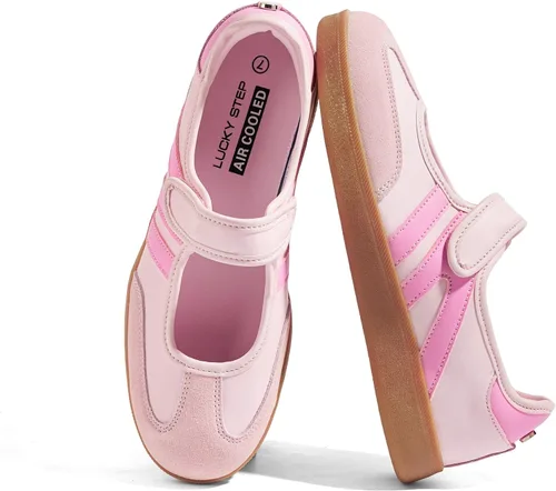 Vista 14 de LUCKY STEP Zapatillas de moda de suela fina para mujer