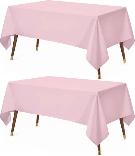 Vista 18 de Utopia Kitchen Mantel rectangular, 1 paquete, mantel lavable a máquina, mantel de poliéster para comedor, fiestas de bufé, pícnics, eventos, bodas