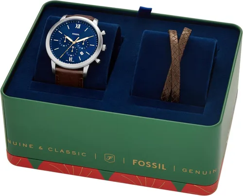 Vista 5 de Fossil - Reloj Neutra de cuarzo de acero inoxidable con cronógrafo para hombres