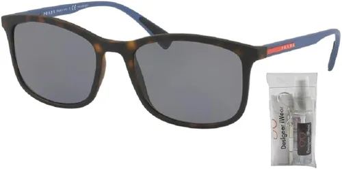 Vista 2 de Prada PS01TS LIFESTYLE - Gafas de sol rectangulares para hombre kit de cuidado de gafas gratuito