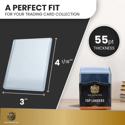 Vista 2 de Max Protection Cargadores superiores de 55 puntos, 3 x 4 pulgadas