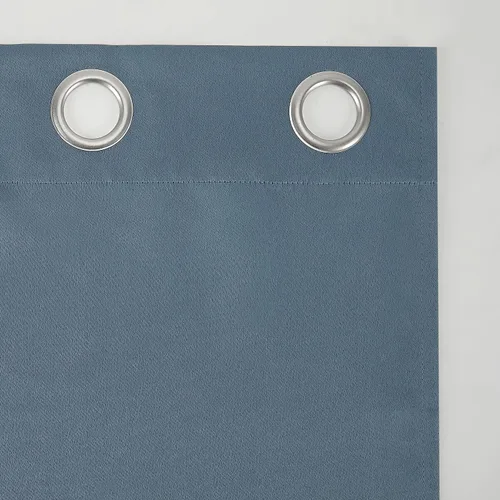 Vista 23 de Sun Zero Easton Panel de Cortina Opaca con Ojales de Ahorro de Energía, 40" x 63", Gris, Gris Raíz = {'valor': "['Gris']"}