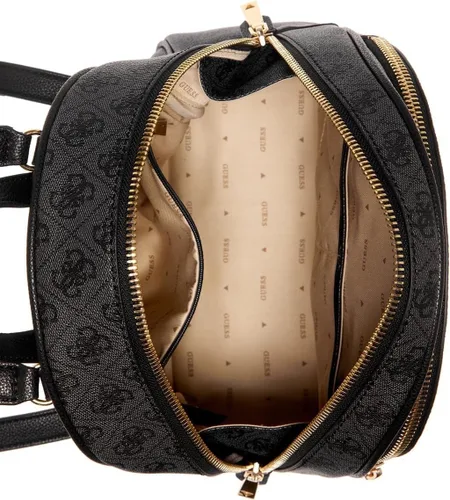 Vista 3 de GUESS Mochila grande Manhattan para mujer, Coal Logo