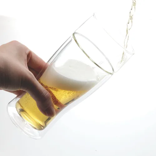 Vista 3 de Hario Vaso de cerveza doble, 12.8 fl oz