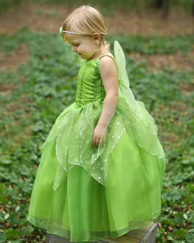 Vista 3 de ToLaFio Disfraz de princesa para niñas de cumpleaños, juego de rol, vestido de fiesta de Halloween