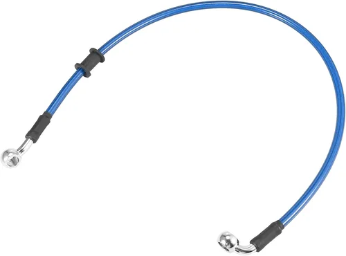 Vista 46 de Motoforti Universal 40 cm 15.75" Manguera de Aceite para Freno y Embrague de Motocicleta, Tubo de Línea Hidráulica Reforzada, Acero Inoxidable Negro