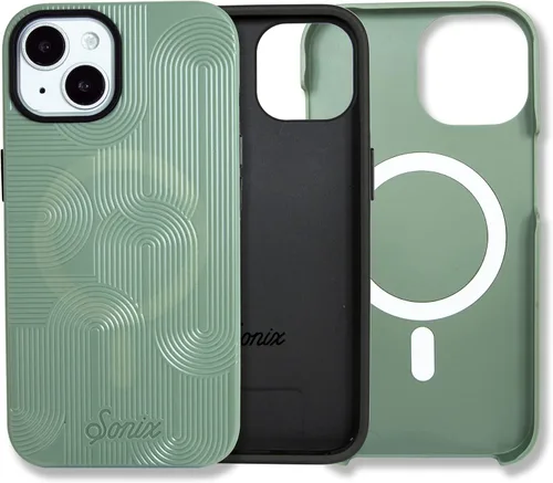 Vista 89 de Sonix - Funda para iPhone 12 y iPhone 12 Pro, compatible con MagSafe, probada contra caídas de 10 pies, Brown Tort, diseño de carey marrón