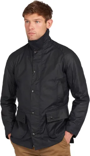 Vista 3 de Barbour Chaqueta Ashby Wax para hombre, Verde Oliva