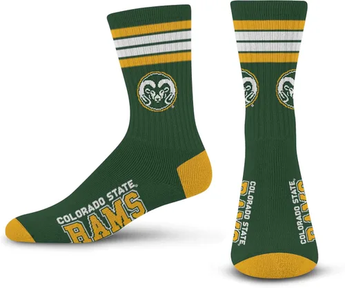 Vista 28 de For Bare Feet Calcetines de cuatro rayas de la NFL para mujer
