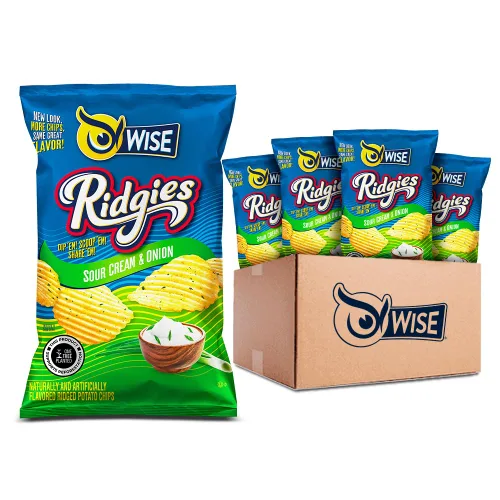 Vista 8 de Wise Snacks BBQ Patatas fritas, 0.75 onzas (paquete de 40) – Asador crujiente y sabroso, sin gluten, sin OMG, papas fritas perfectas para fiestas