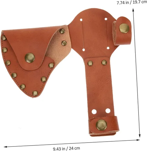 Vista 6 de DOITOOL Cubierta de la cabeza Cubierta de protección de la cuchilla para Universal Hacha Funda protectora Caso portátil