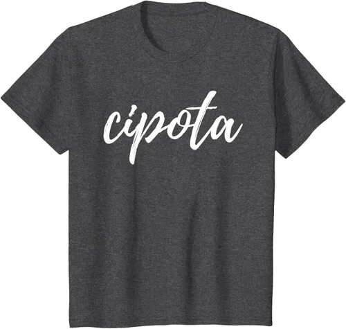 Vista 24 de Camiseta Cipota El Salavador Salvadorean Latina, Negro