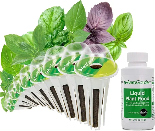 Vista 15 de AeroGarden Kit de Cápsulas de Semillas de Hierbas Italianas Surtidas, 6 Cápsulas