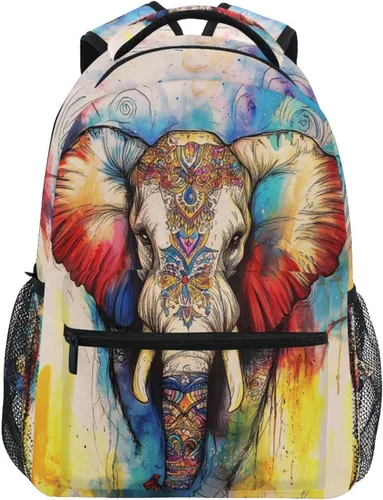 Vista 12 de Mochila negra del Día de los Muertos con patrón de calavera para adultos, mochila escolar casual, bolsa universitaria de viaje, con cremallera