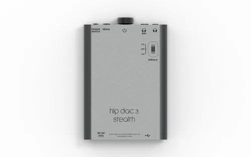 Vista 2 de iFi Hip-dac 3 Amplificador de auriculares USB DAC portátil (Negro Stealth)