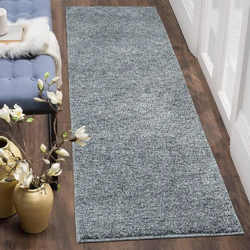 Vista 15 de Fashionwu Alfombra grande de 8 x 10 pies, para dormitorio, oficina, moderna, elegante, de hilo teñido, de alta resistencia, calidad de hotel