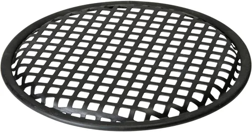 Vista 3 de 4 pares de parrillas de gofres de metal para subwoofer de 10 pulgadas, protector universal para cubierta de altavoz