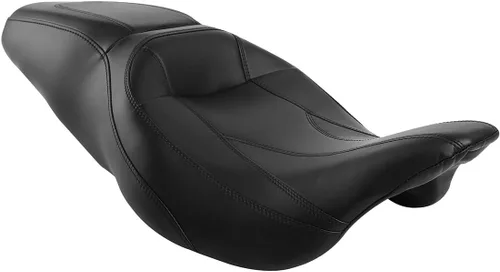 Vista 7 de TCT-MOTORPARTS Asiento de pasajero negro para Harley Touring Electra Glide 2009-2023