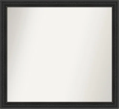 Vista 69 de Amanti Art Espejo personalizado, gran espejo de baño estrecho, espejo de pared o espejo de tocador de baño sobre el fregadero (24 x 24 pulgadas)