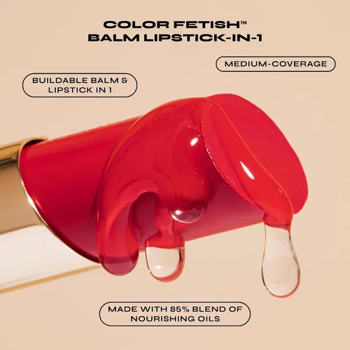 Vista 3 de Milani Lápiz labial Color Fetich: bálsamo labial de cobertura transparente a media