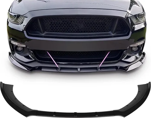 Vista 89 de SCITOO Alerón de borde de parachoques delantero mate negro para Ford Focus ST años 2013-2014 - Spoiler frontal de polipropileno